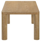 Home & Sleep Outlet - Castlewood Engineered Wood Cocktail Coffee Table Light Oak