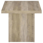Home & Sleep Outlet - Devar 3-piece Square Coffee End Table Set Distressed Pine