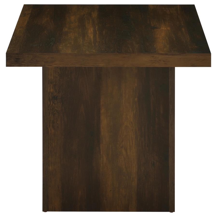 Home & Sleep Outlet - Devar 2-piece Square Coffee and End Table Set Dark Pine