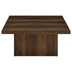 Home & Sleep Outlet - Devar 2-piece Square Coffee and End Table Set Dark Pine