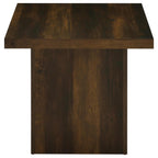 Home & Sleep Outlet - Devar 3-piece Square Coffee and End Table Set Dark Pine