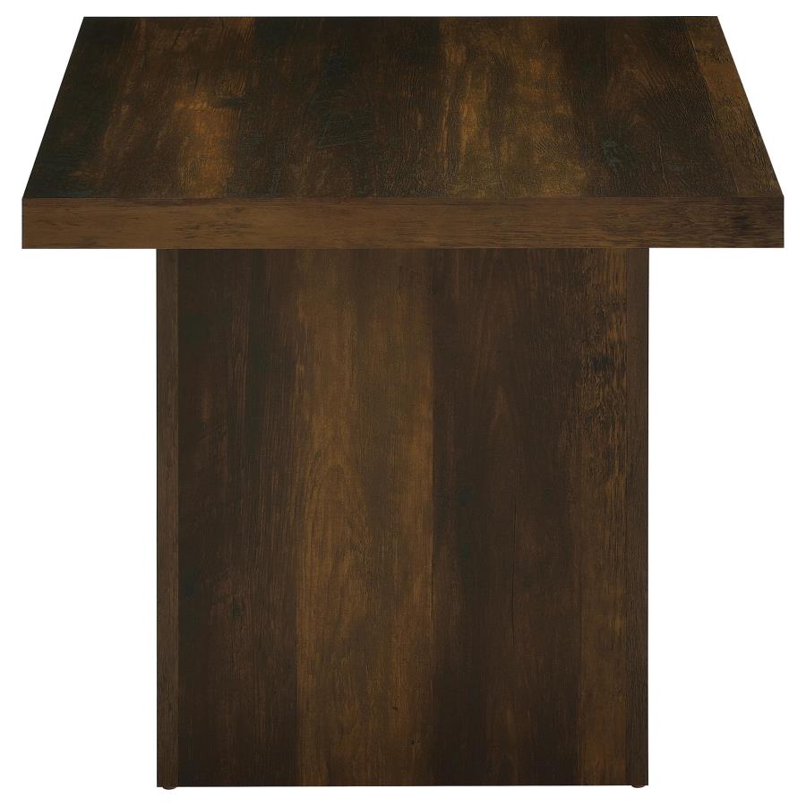 Home & Sleep Outlet - Devar 3-piece Square Coffee and End Table Set Dark Pine