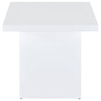 Home & Sleep Outlet - Devar 2-piece Square Coffee End Table Set White High Gloss