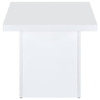 Home & Sleep Outlet - Devar 3-piece Square Coffee End Table Set White High Gloss