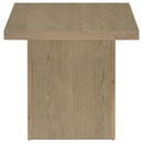 Devar Square Engineered Wood Side End Table Latte