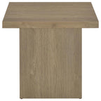 Home & Sleep Outlet - Devar 2-piece Square Cocktail Coffee End Table Set Latte