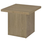 Home & Sleep Outlet - Devar 2-piece Square Cocktail Coffee End Table Set Latte