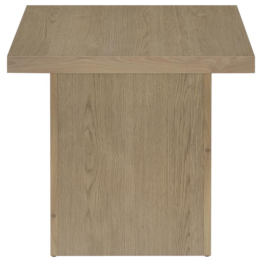 Home & Sleep Outlet - Devar 2-piece Square Cocktail Coffee End Table Set Latte