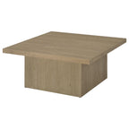 Home & Sleep Outlet - Devar 2-piece Square Cocktail Coffee End Table Set Latte