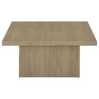 Home & Sleep Outlet - Devar 2-piece Square Cocktail Coffee End Table Set Latte