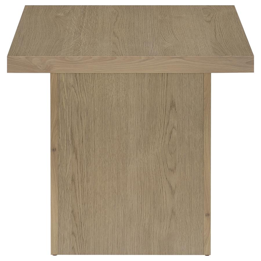 Home & Sleep Outlet - Devar 3-piece Square Cocktail Coffee End Table Set Latte