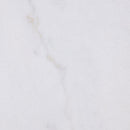 Jason 2-piece Round White Marble Coffee Table Set Honey Brown