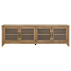 Home & Sleep Outlet - Brenham 79-inch 4-door TV Stand Media Console Washed Oak