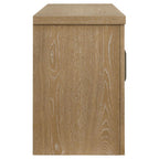 Home & Sleep Outlet - Brenham 79-inch 4-door TV Stand Media Console Washed Oak