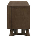 Home & Sleep Outlet - Trotter 71-inch 4-Door Wood TV Stand Media Console Brown