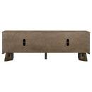 Trotter 71-inch 4-Door Wood TV Stand Media Console Brown