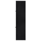 Denison 3-piece Entertainment Center 79-inch TV Stand Black