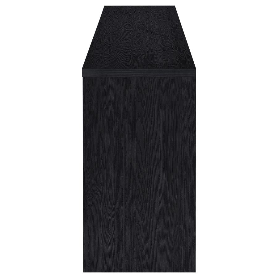 Home & Sleep Outlet - Denison 79-inch 4-door TV Stand Media Console Black