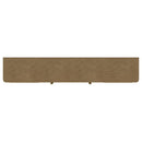 Arini Rattan Cane 2-door TV Stand Media Console Sand Wash