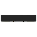 Arini Rattan Cane 2-door TV Stand Media Console Black