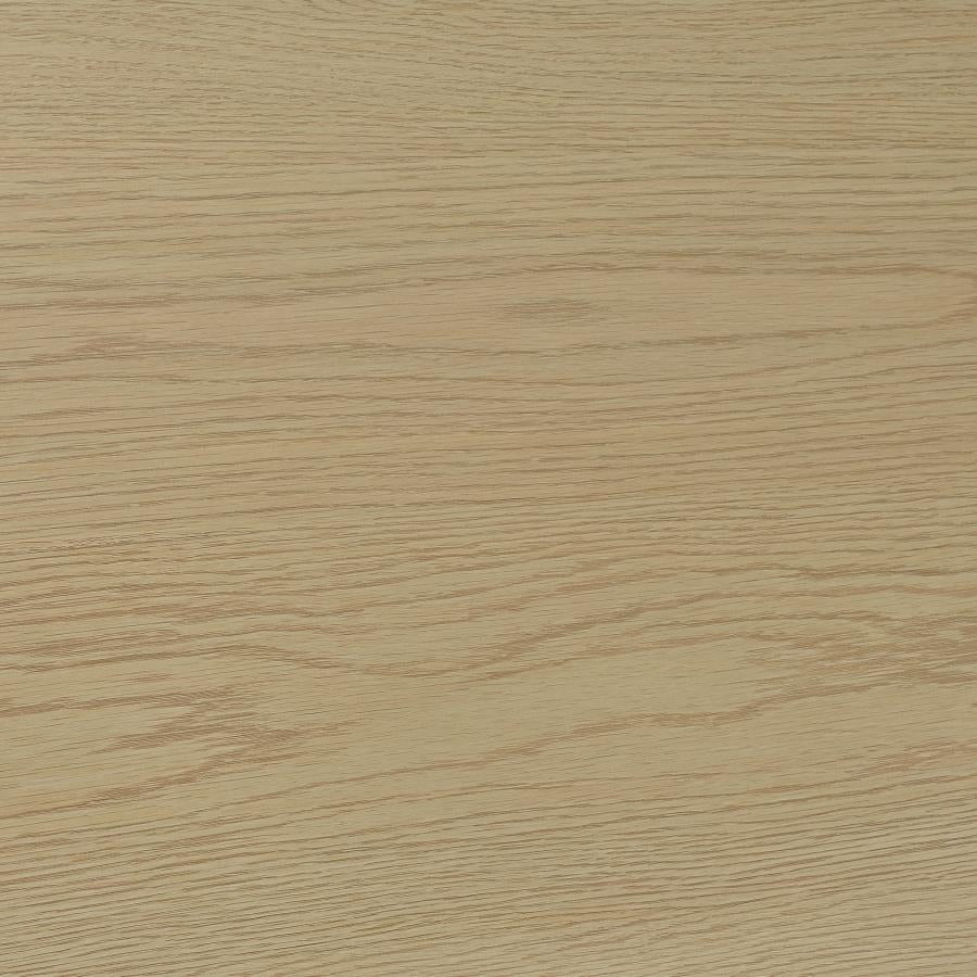 Dacre Round Engineered Wood Top Coffee Table Greige