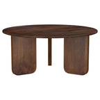 Home & Sleep Outlet - Dale 2-piece Solid Wood Coffee and End Table Set Brown
