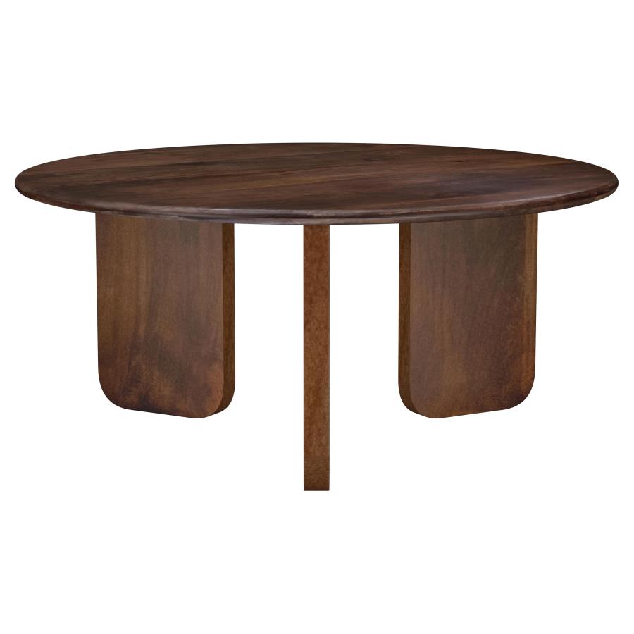 Home & Sleep Outlet - Dale 3-piece Solid Wood Coffee and End Table Set Brown