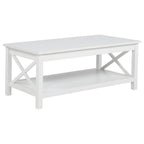 Home & Sleep Outlet - Skyview 2-piece Rectangular Lift Top Coffee Table Set White