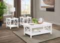 Home & Sleep Outlet - Skyview 3-piece Rectangular Lift Top Coffee Table Set White