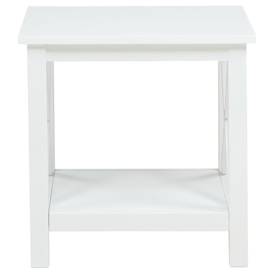Home & Sleep Outlet - Skyview 3-piece Rectangular Lift Top Coffee Table Set White
