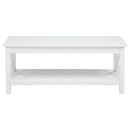 Skyview 3-piece Rectangular Lift Top Coffee Table Set White