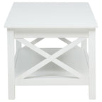 Home & Sleep Outlet - Skyview 3-piece Rectangular Lift Top Coffee Table Set White
