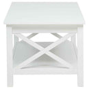 Skyview 44-inch Rectangular Lift Top Coffee Table White