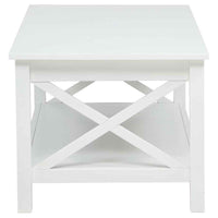 Skyview 44-inch Rectangular Lift Top Coffee Table White