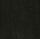 Dacre Round Engineered Wood Top Side End Table Dark Charcoal
