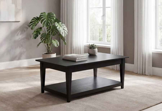 Lindenton Lift-Top Occasional Cocktail Coffee Table Black
