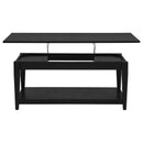 Lindenton Lift-Top Occasional Cocktail Coffee Table Black
