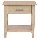 Lindenton 1-drawer Wood Occasional Side End Table Blonde