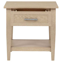 Lindenton 1-drawer Wood Occasional Side End Table Blonde