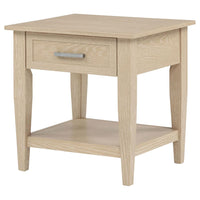 Lindenton 1-drawer Wood Occasional Side End Table Blonde