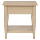 Lindenton 1-drawer Wood Occasional Side End Table Blonde