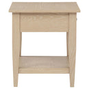 Lindenton 1-drawer Wood Occasional Side End Table Blonde