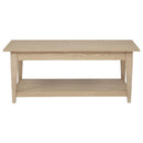 Lindenton 2-piece Wood Lift-Top Coffee and End Table Set Blonde