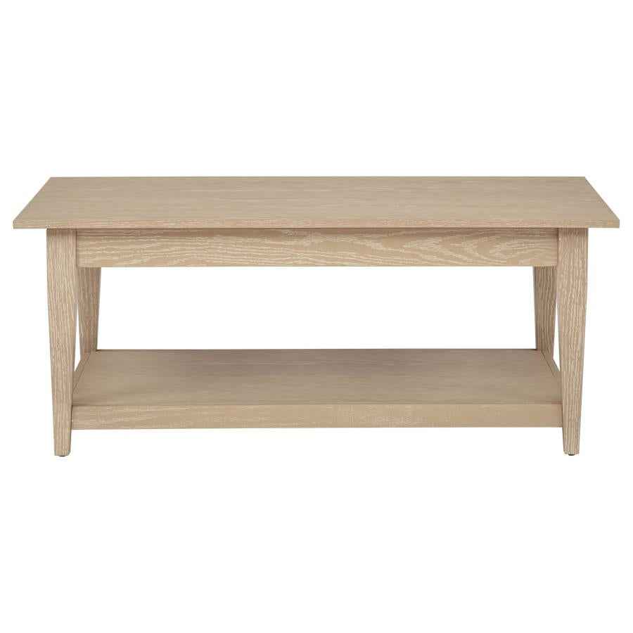 Lindenton Lift-Top Occasional Cocktail Coffee Table Blonde