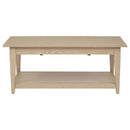 Lindenton Lift-Top Occasional Cocktail Coffee Table Blonde