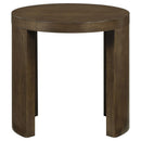 Sweeney 2-piece Coffee and End Occasional Table Set Dark Walnut