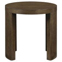 Sweeney 2-piece Coffee and End Occasional Table Set Dark Walnut