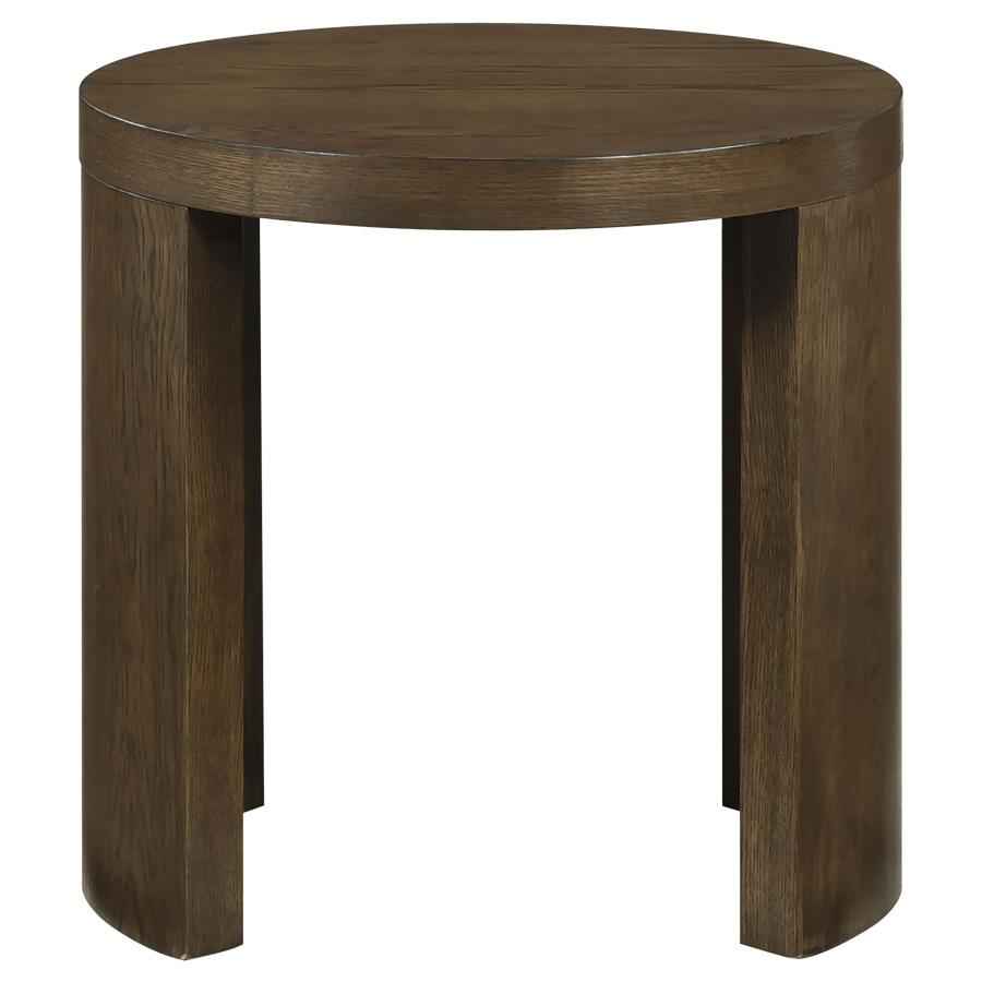 Sweeney 3-piece Coffee and End Occasional Table Set Dark Walnut