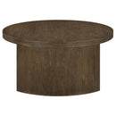 Sweeney 3-piece Coffee and End Occasional Table Set Dark Walnut