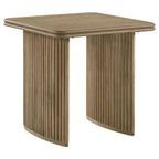 Home & Sleep Outlet - Adina 2-piece Wood Coffee Table Set Distressed Light Brown